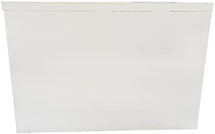 Prolinemax MH Global 18x18x12 White Pedestal Cube Display Stand Collectible Sculpture