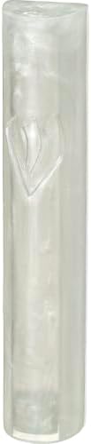 Pearl Mezuzah Case 47 Inches Polished Finish