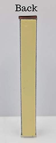 Sparkling Silver Aluminum Mezuzah Case with Scroll 3D Shin Door Cover