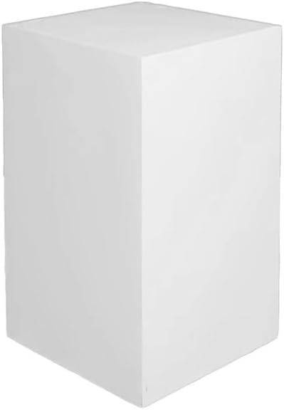 White Display Pedestal Stand for Parties Weddings