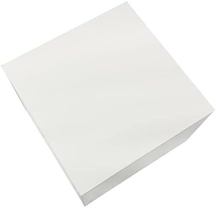 Prolinemax MH Global 18x18x12 White Pedestal Cube Display Stand Collectible Sculpture