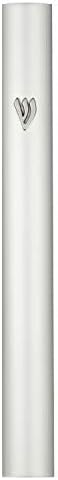 AS Mezuzot Silver Mezuzah Case 6 Inches