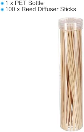 PATIKIL 30CM Reed Diffuser Sticks 100 Pack Wood Fiber