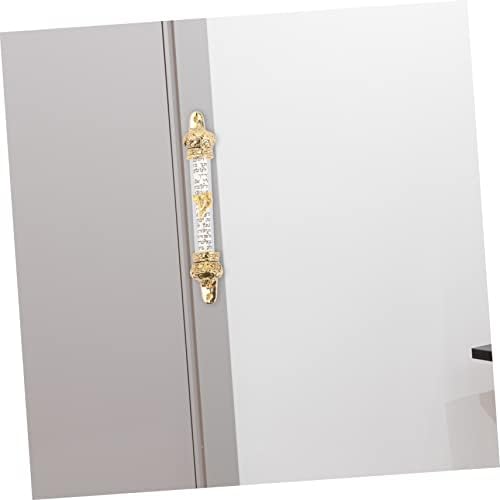 Metal Mezuzah Door Ornament with Crown Design