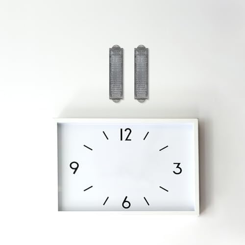 Homoyoyo Mezuzah Set for Door with Scroll