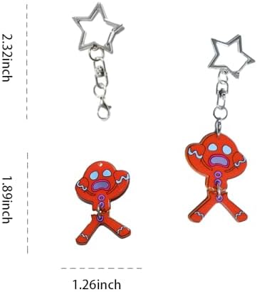 2pcs Gingerbread Ornaments for Christmas Tree