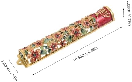 PRETYZOOM Mezuzah Door Decor Jewish Blessing Scroll Art
