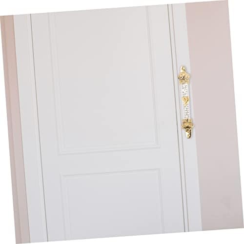 Metal Mezuzah Door Ornament with Crown Design