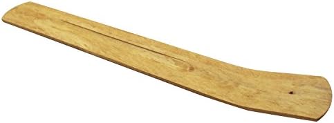 TRENDBOX 5pcs Plain Wood Incense Stick Holder Burner Ash Catcher