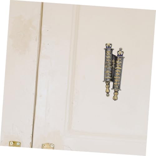 Cabilock Jerusalem Menorah Mezuzah Case