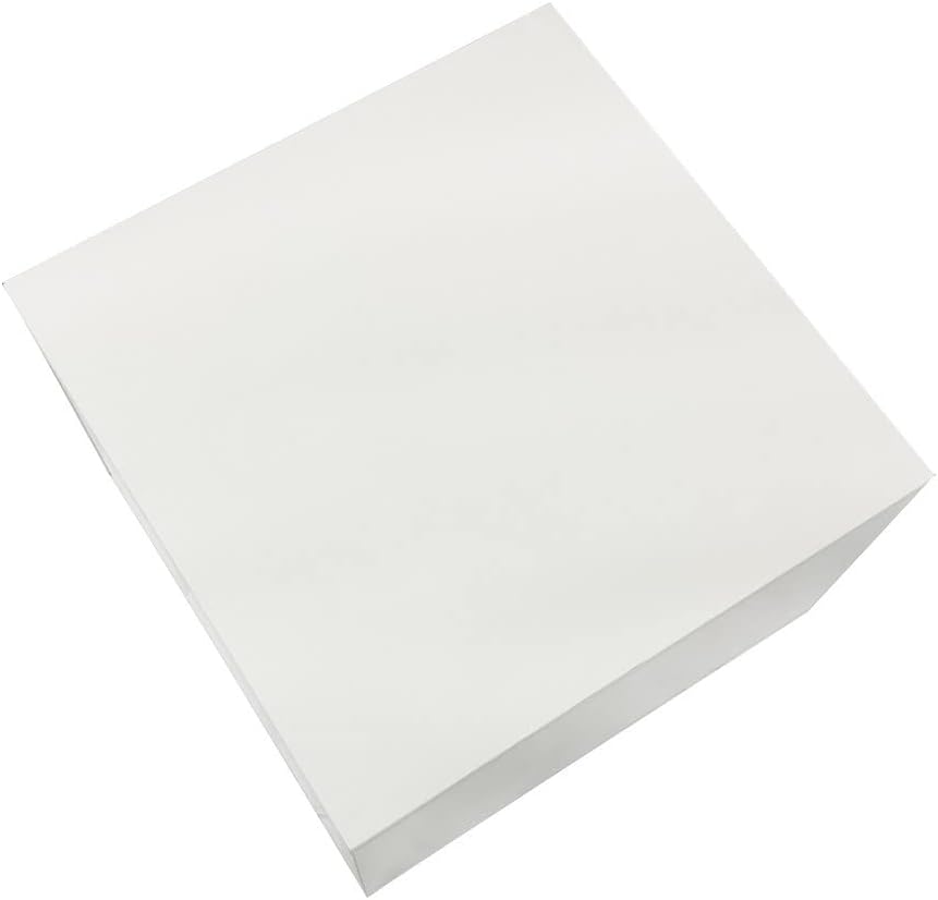 Prolinemax MH Global 18x18x12 White Pedestal Cube Display Stand Collectible Sculpture