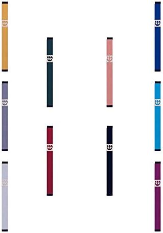 Agayof Long Edgy Mezuzah with Gold Shin Cutout