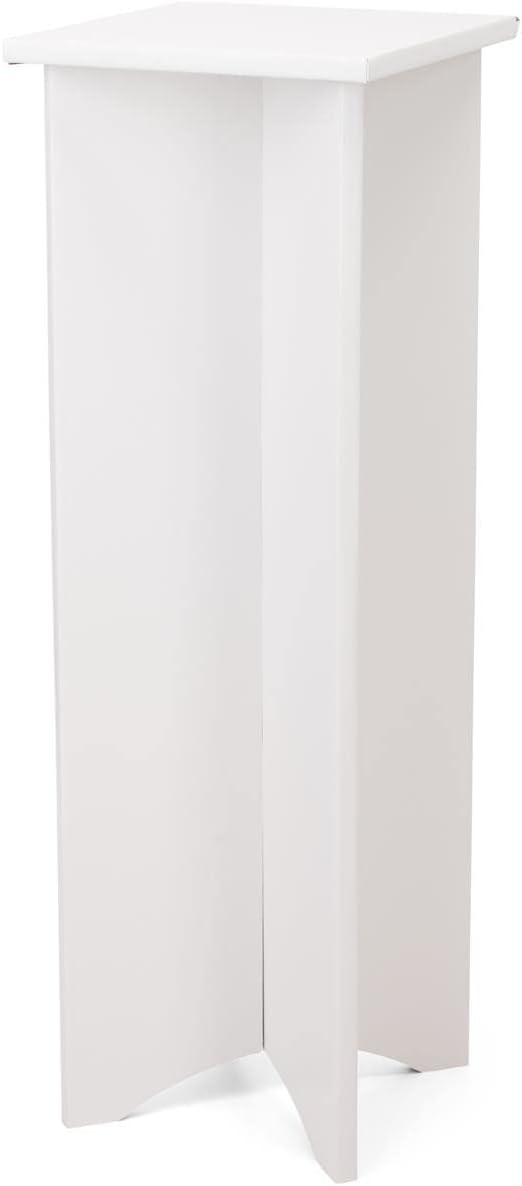Displays2go 42 Inch Eco-Friendly Display Pedestal White