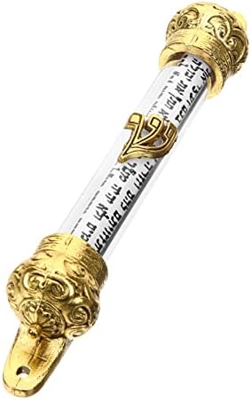 Sturdy Metal Mezuzah Scroll for Home Door