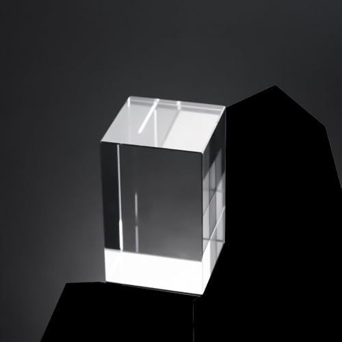 Leadigol 2PCS Acrylic Square Display Block