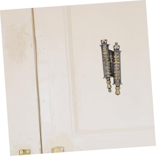 Sosoport Metal Mezuzah Scroll for Door