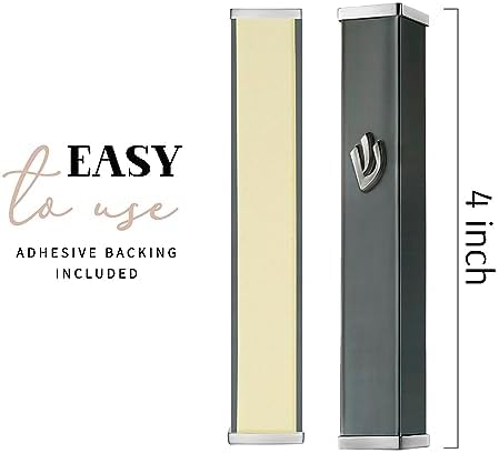 Stylish Mezuzah for Door with Scroll