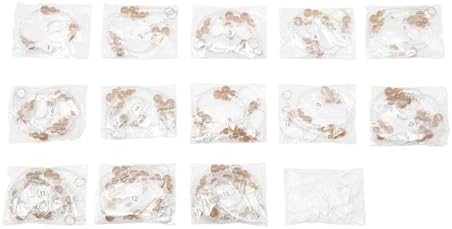 Wupyi Brown Crystal Beaded Curtain for Doorways and Windows