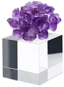 Leadigol 2PCS Acrylic Square Display Block