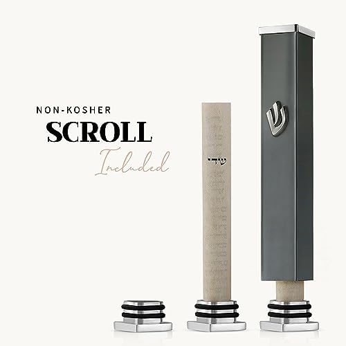 Stylish Mezuzah for Door with Scroll