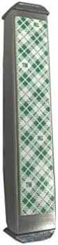 Art Glass Mezuzah with Weatherproof Case and Scroll