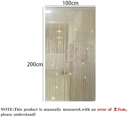 Shiny Tassel Curtain for Room Dividers and Windows