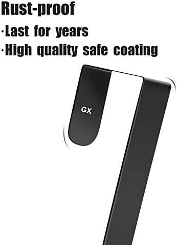 GameXcel 15 Inch Black Wreath Hanger for Front Door