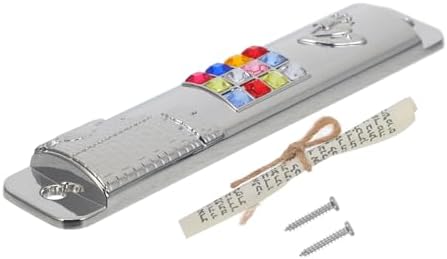 2 Sets Kosher Mezuzah with Scroll for Door