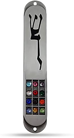 TALISMAN4U Pewter Mezuzah Case with Scroll 35 Inch