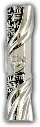 CAR MEZUZAH Travelers Prayer Scroll Mezuzah from Jerusalem