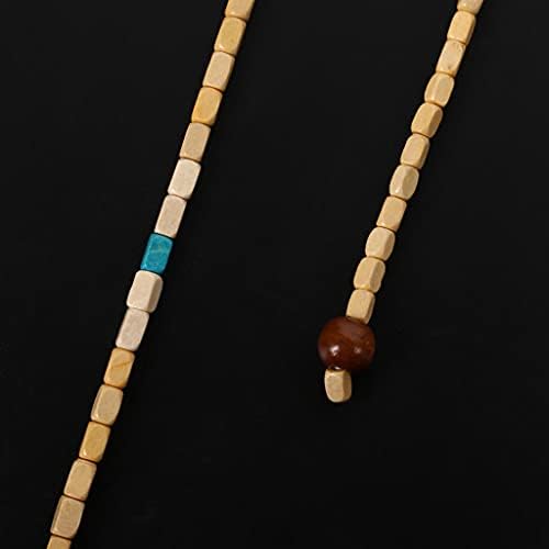 Wood Beaded Curtain for Doorways and Room Dividers