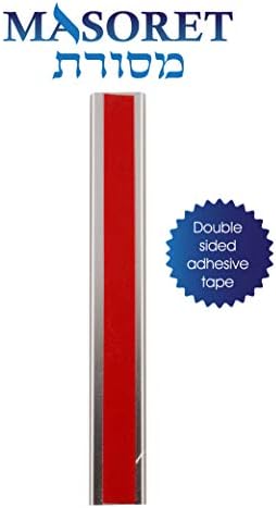 3-Piece Aluminum Door Mezuzah Holder Cases
