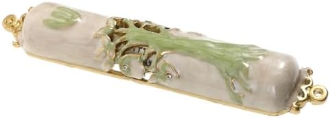 Retro Metal Mezuzah Ornament Religious Decor for Door