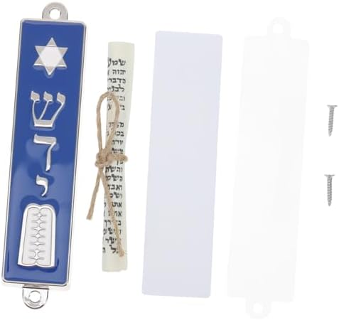 GARVALON Star Mezuzah with Holy Scroll
