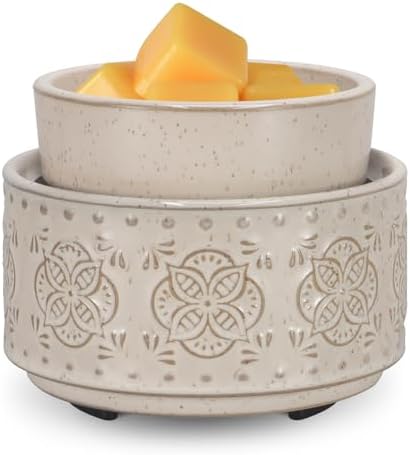 Mocosa 3-in-1 Ceramic Wax Warmer for Scented Candles