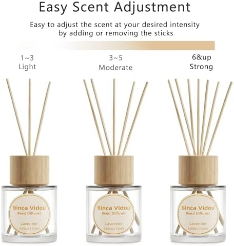 Binca Vidou Reed Diffuser Set 169oz x 2