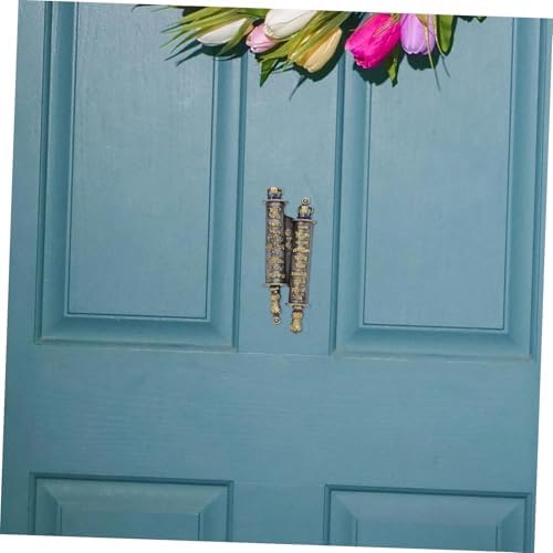 Sosoport Metal Mezuzah Scroll for Door