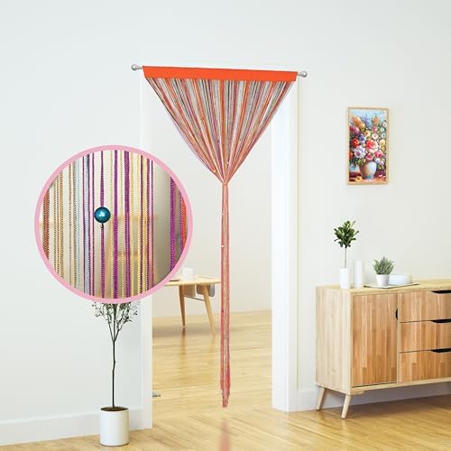 YaoYue Beaded Curtain Door String for Privacy Decor