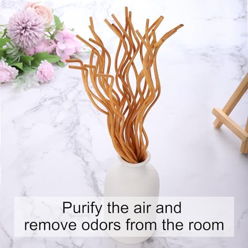 PATIKIL 28CM Rattan Diffuser Sticks 50 Pcs Black