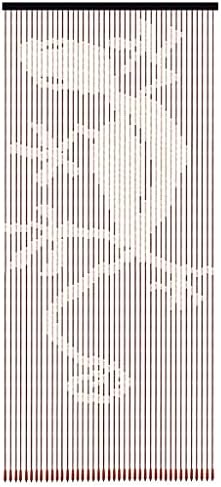 QPZK Doorway Curtain Beaded Panels 90x190cm