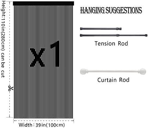 Spaghetti String Curtains for Privacy and Decor