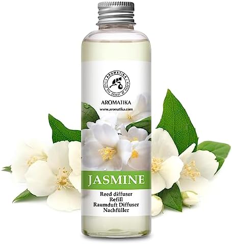 AROMATIKA Jasmine Essential Oil 200ml Reed Diffuser Refill
