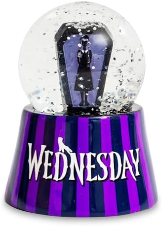 Wednesday Addams Light-Up Snow Globe 3 Inches Tall