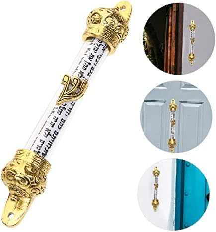 Sturdy Metal Mezuzah Scroll for Home Door