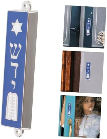 BIUDECO Decorative Mezuzah with Scroll for Home and Office