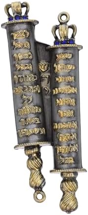 Sosoport Metal Mezuzah Scroll for Door