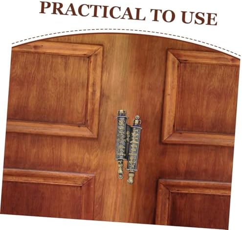 Sosoport Metal Mezuzah Scroll for Door