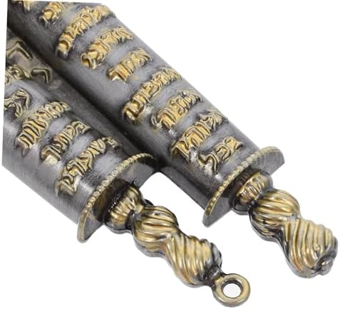 Sosoport Metal Mezuzah Scroll for Door