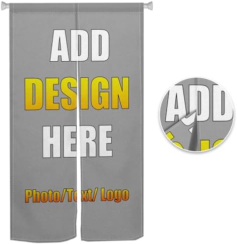 Customizable Double Sided Noren Door Curtain Panel