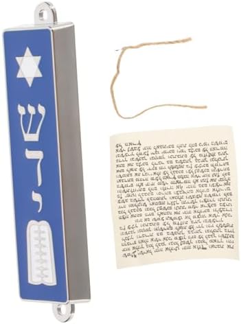 GARVALON Star Mezuzah with Holy Scroll